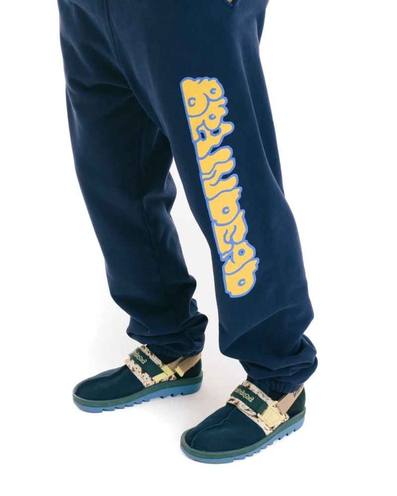 Navy Brain Dead Bubble Sweat Pant | AU 1597834-ZI