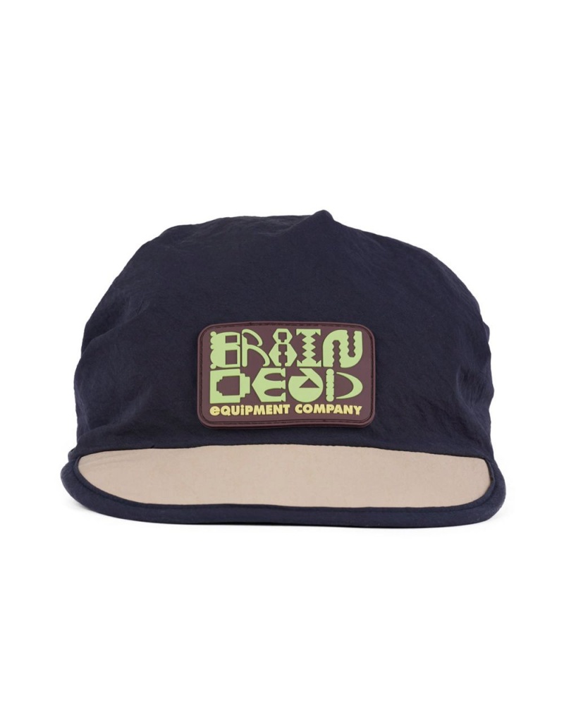 Navy Brain Dead Equipment Company Bandana Hat | AU 3709628-BV