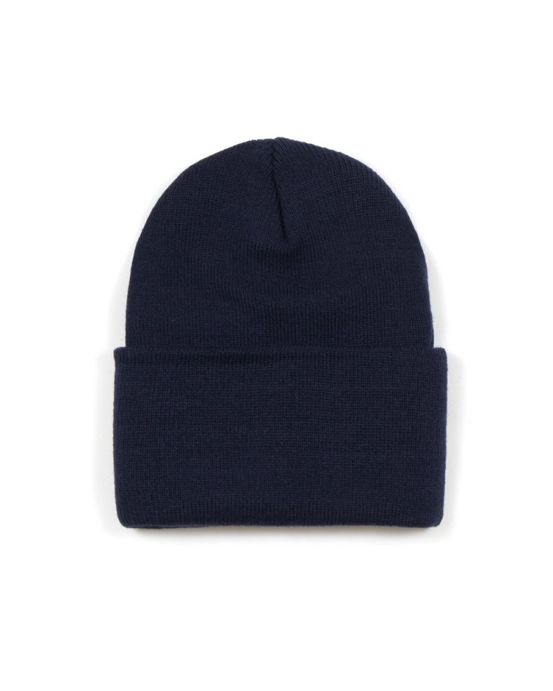 Navy Brain Dead Logo Head Beanie | AU 6805724-AQ