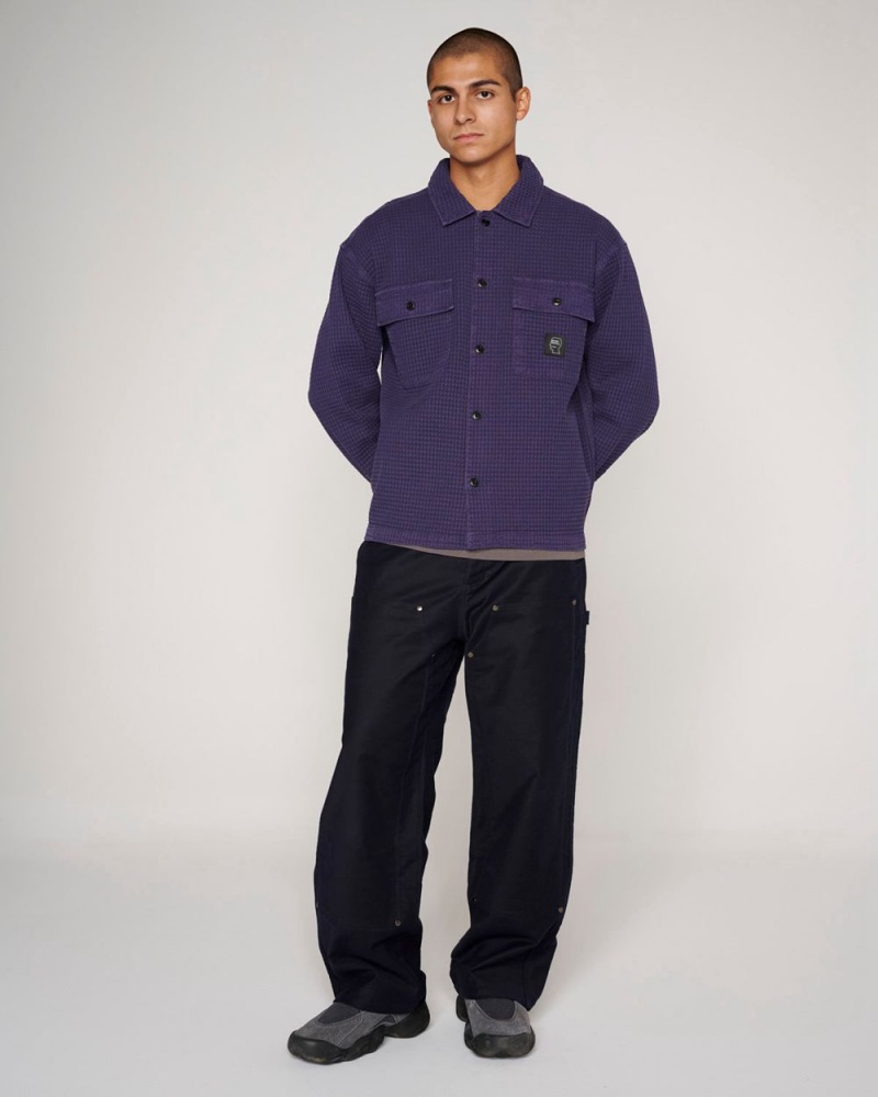 Navy Brain Dead Moleskin Double Knee Utility Pant | AU 4930768-VT