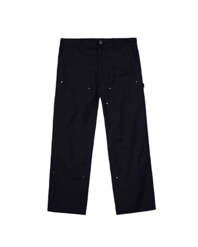 Navy Brain Dead Moleskin Double Knee Utility Pant | AU 4930768-VT