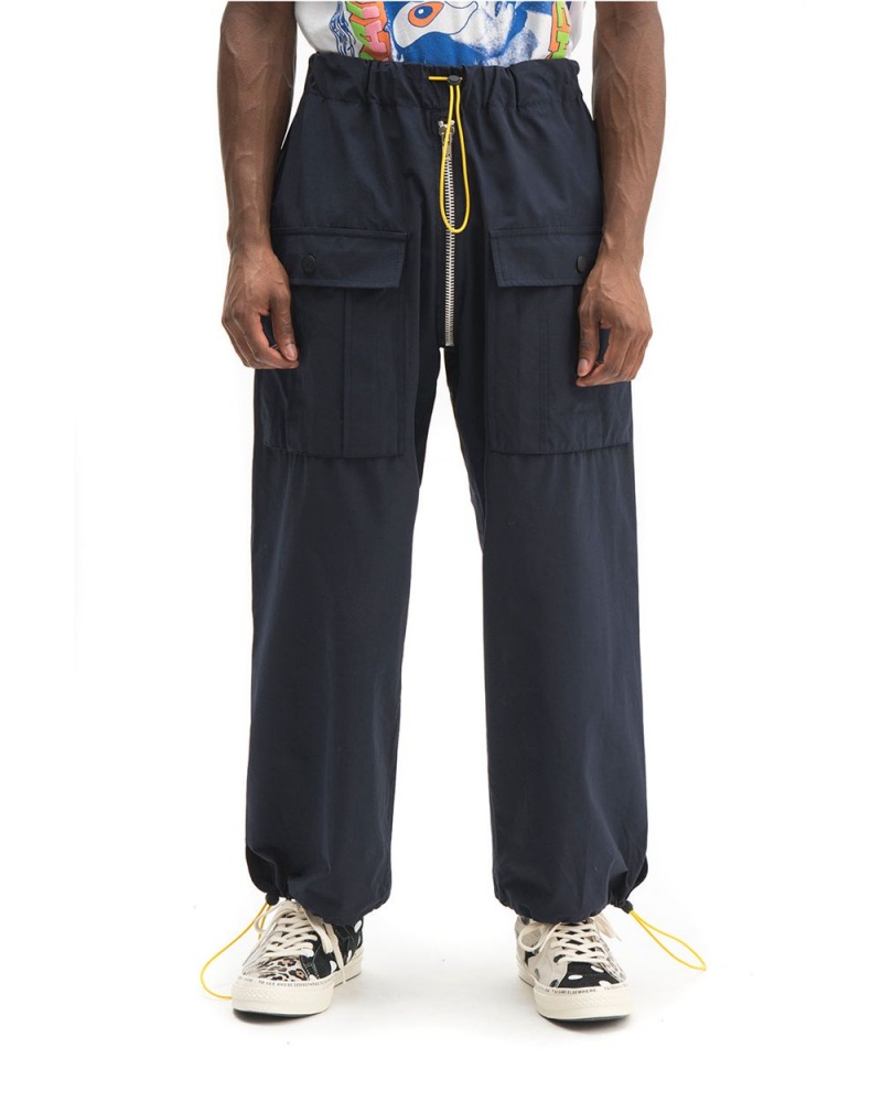 Navy Brain Dead Nylon Flight Pant | AU 4976810-GW