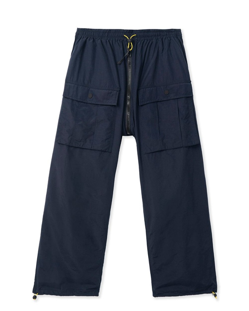 Navy Brain Dead Nylon Flight Pant | AU 4976810-GW