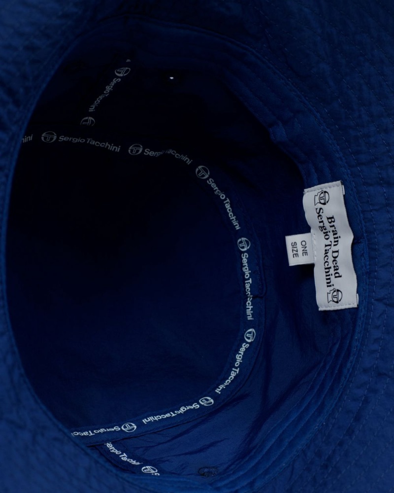 Navy Brain Dead Sergio Tacchini X Bucket Hat | AU 5291068-QN