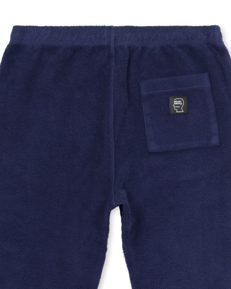 Navy Brain Dead Slime Reverse Fleece Sweat Pant | AU 5468712-LX