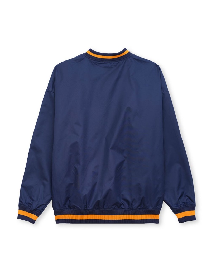 Navy Brain Dead Swing Away Pull Over Jacket | AU 2706439-DM