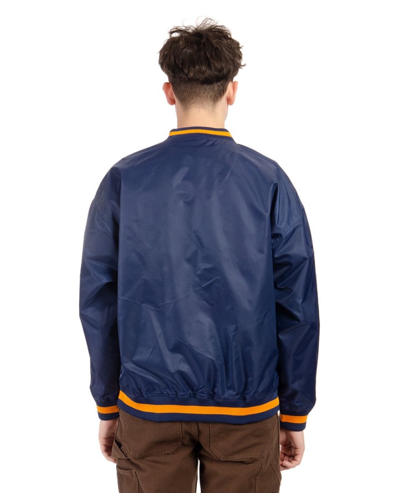 Navy Brain Dead Swing Away Pull Over Jacket | AU 2706439-DM