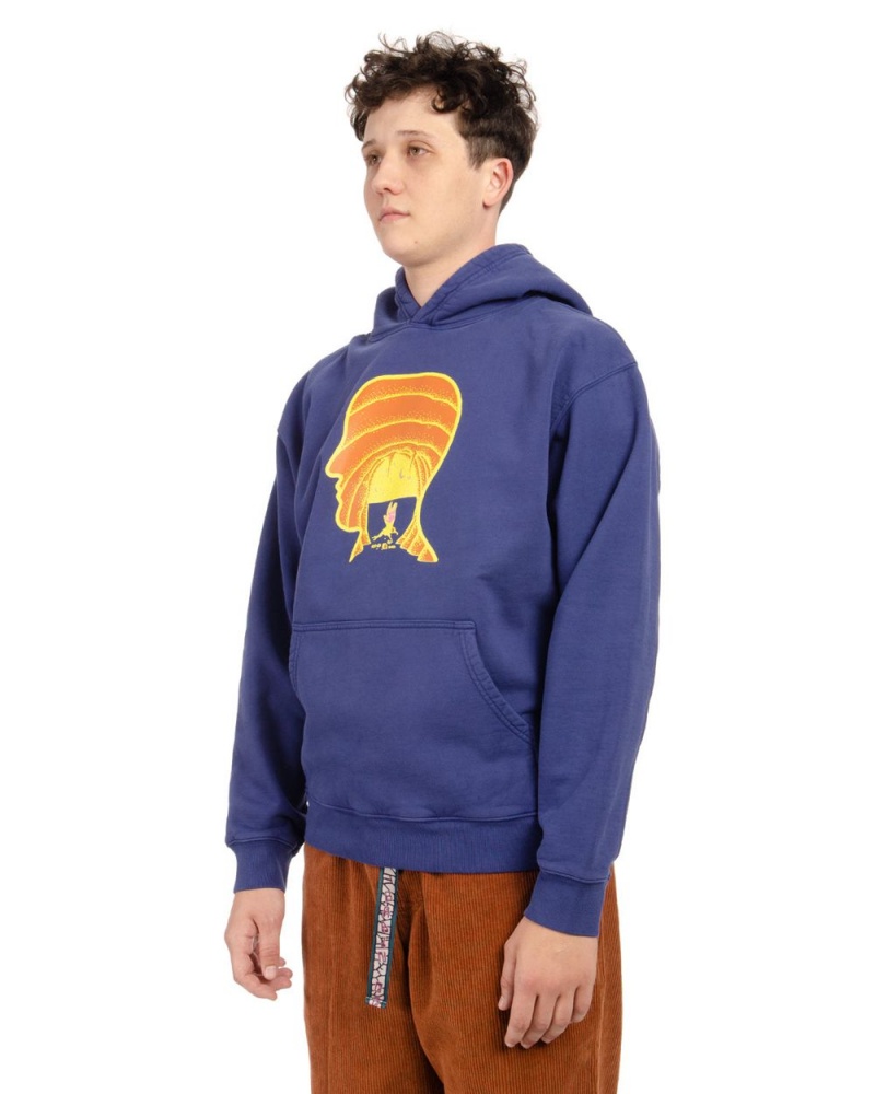 Navy Brain Dead Tongue Demon Hoodie | AU 1089732-FV