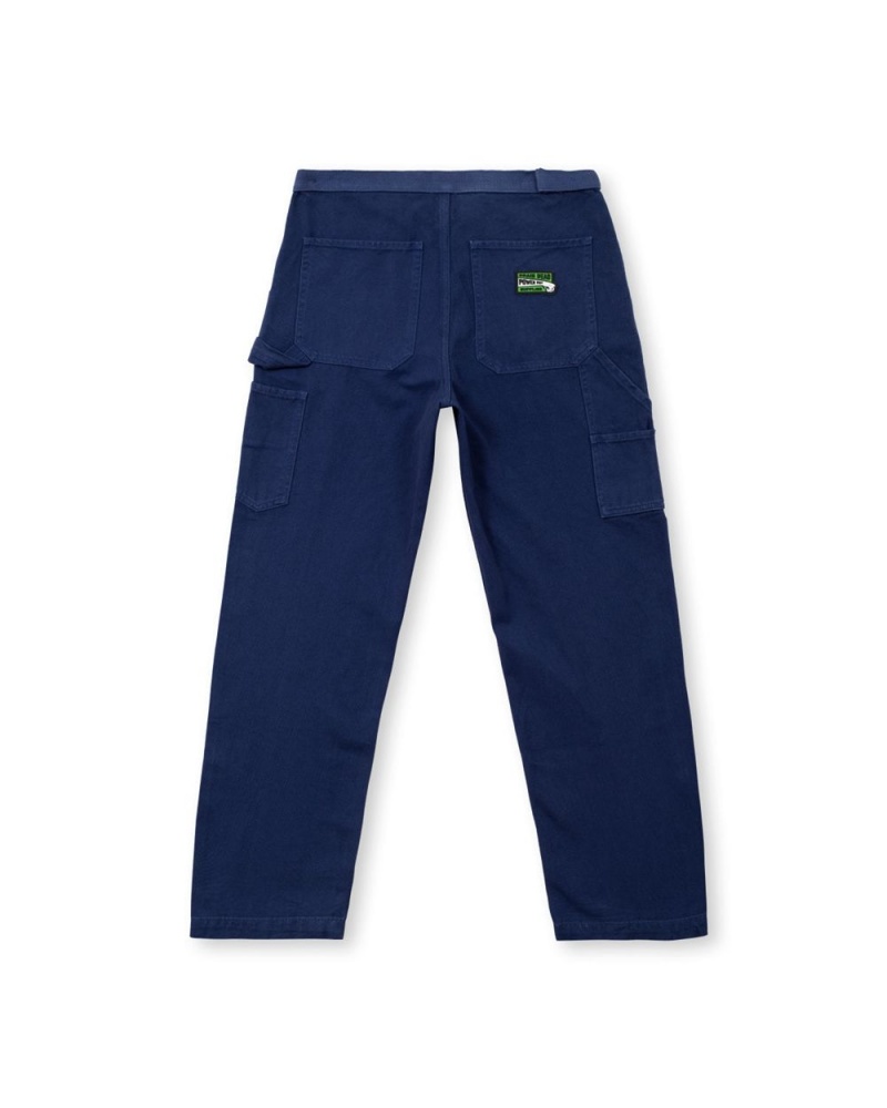 Navy Brain Dead Washed Hard Ware/Soft Wear Carpenter Pant | AU 0742135-YJ