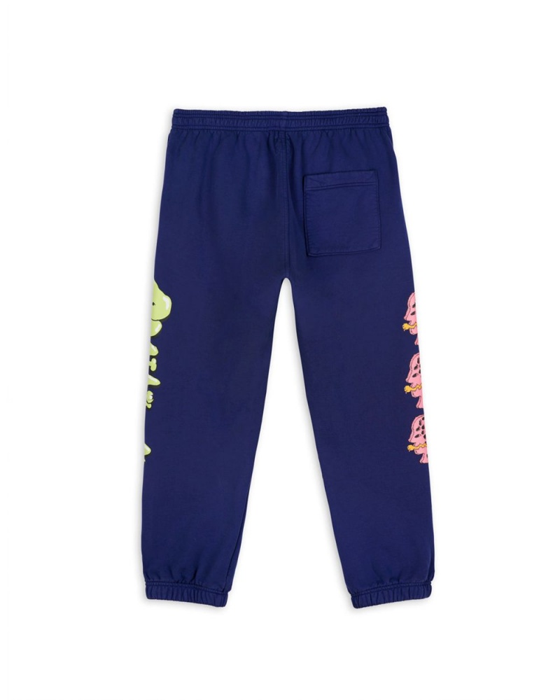 Navy Brain Dead Worm Hole Sweatpant | AU 4018725-ET