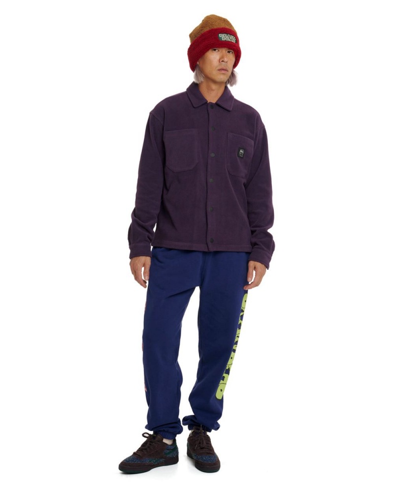 Navy Brain Dead Worm Hole Sweatpant | AU 4018725-ET