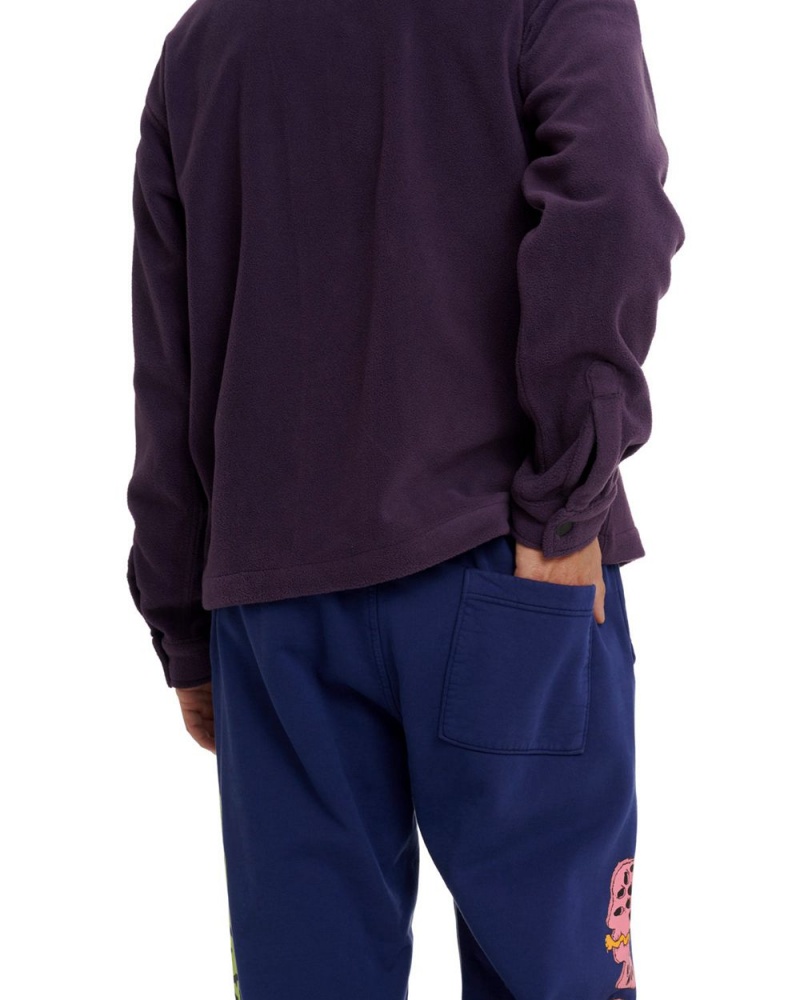 Navy Brain Dead Worm Hole Sweatpant | AU 4018725-ET