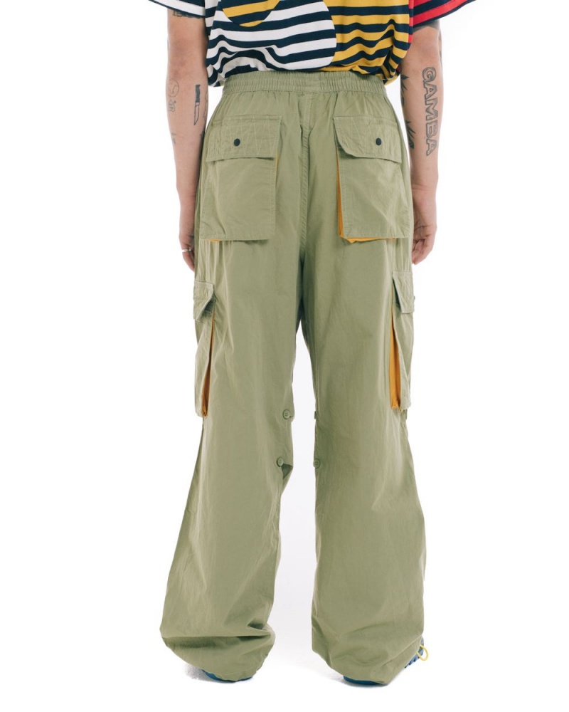 Olive Brain Dead Adjustable Skate Pant | AU 3749506-QI