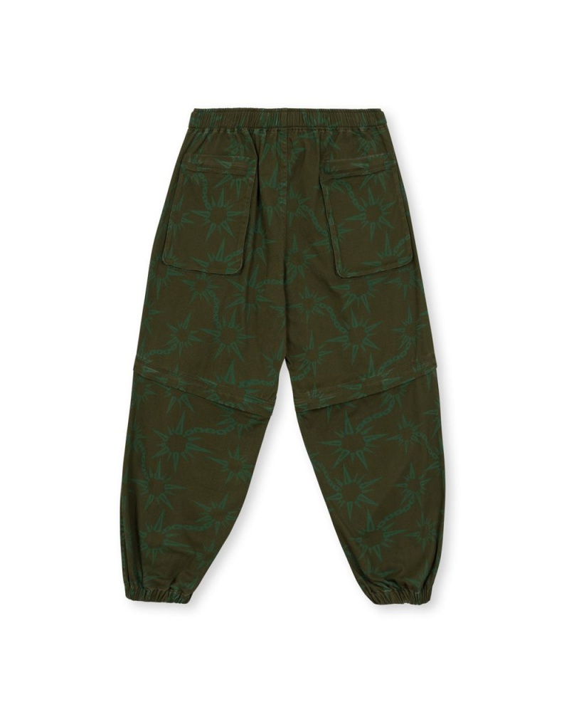 Olive Brain Dead Convertible Razor Climbing Pant | AU 6574238-MO