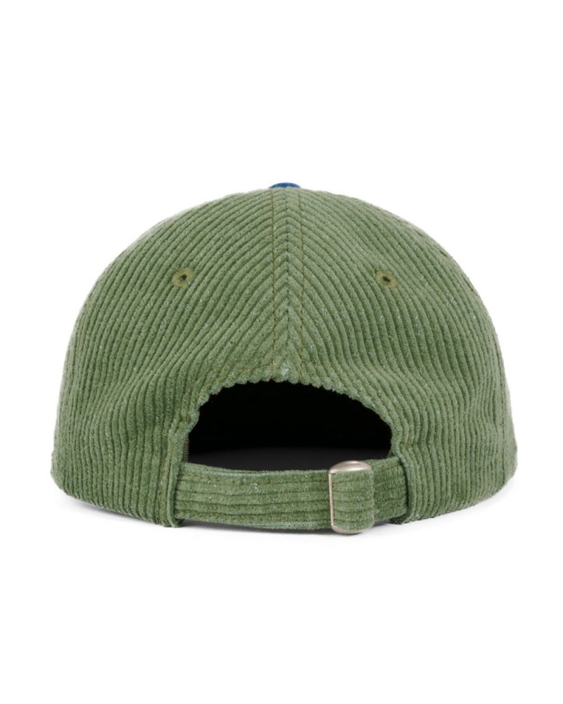 Olive Brain Dead Sludge Twill 6 Panel Cap | AU 1978542-OQ