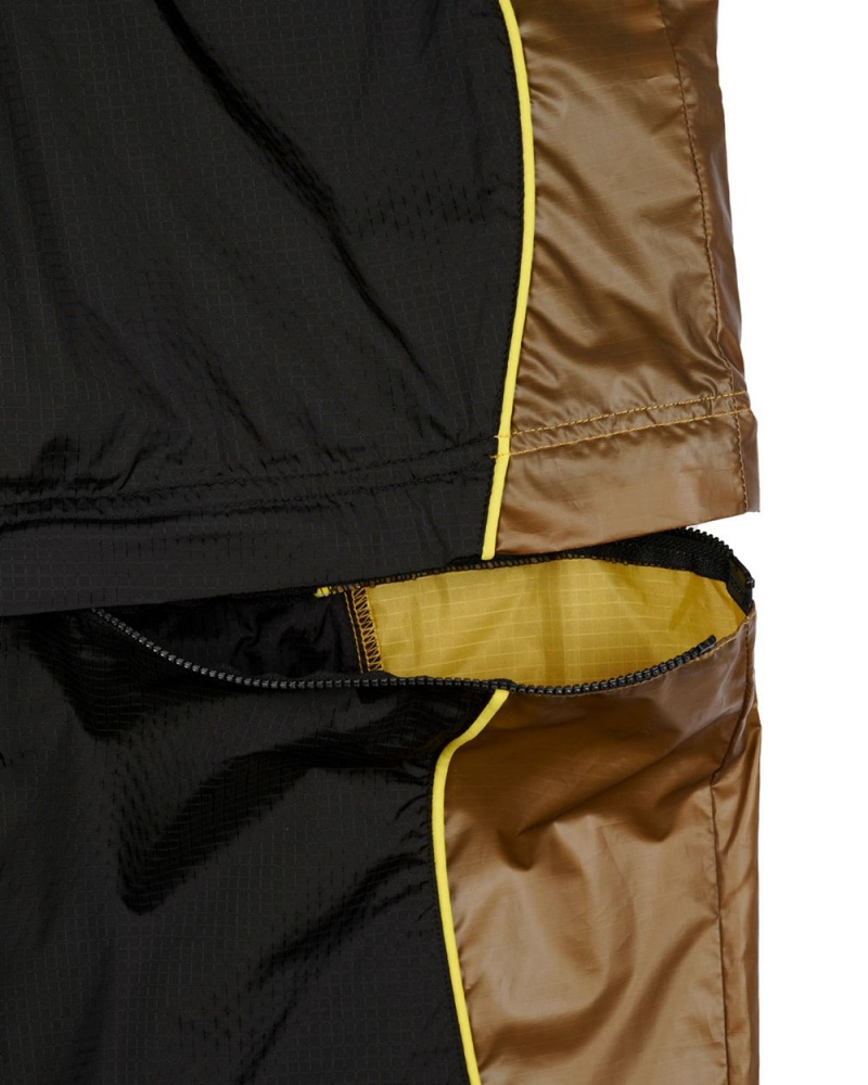 Olive Brain Dead Thermo Heat Zip Off Running Pant | AU 4817520-VT