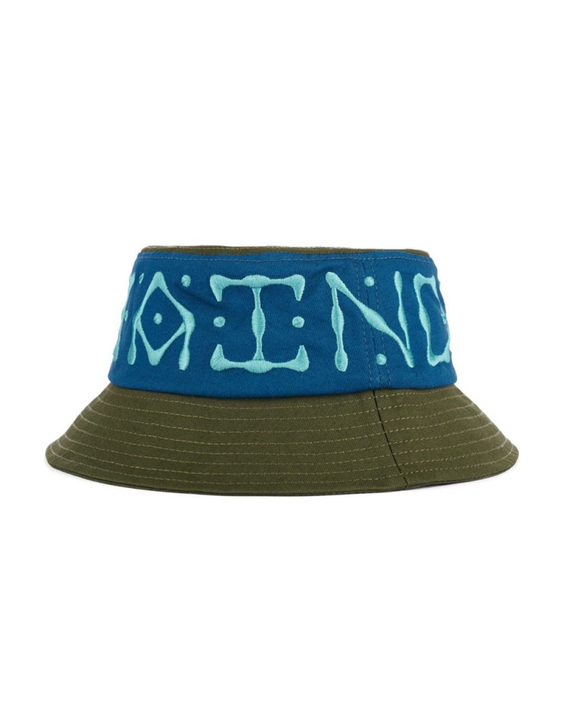 Olive Brain Dead Ufo Twill Bucket Hat | AU 9174806-MI