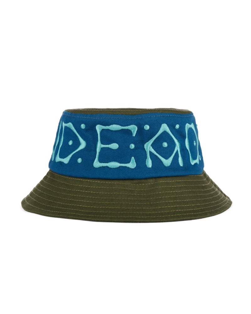 Olive Brain Dead Ufo Twill Bucket Hat | AU 9174806-MI