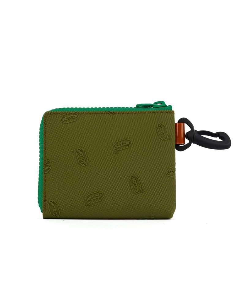 Olive Brain Dead X Thisway Logohead Wallet | AU 9862043-AR