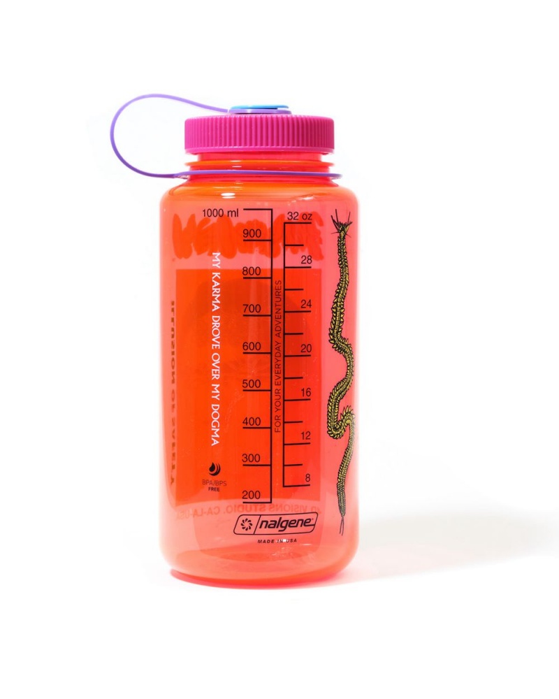 Orange Brain Dead Dogma Nalgene 32oz Wide Mouth Homeware | AU 7532649-LR