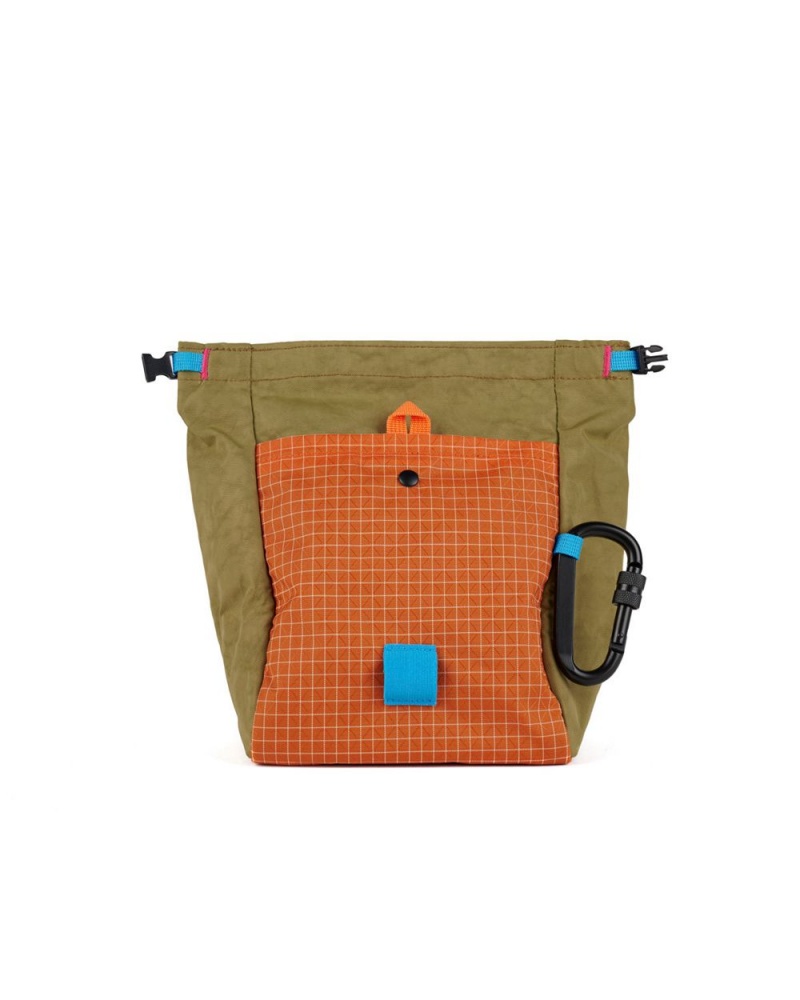 Orange Brain Dead Equipment Chalk Bag | AU 6934805-RO