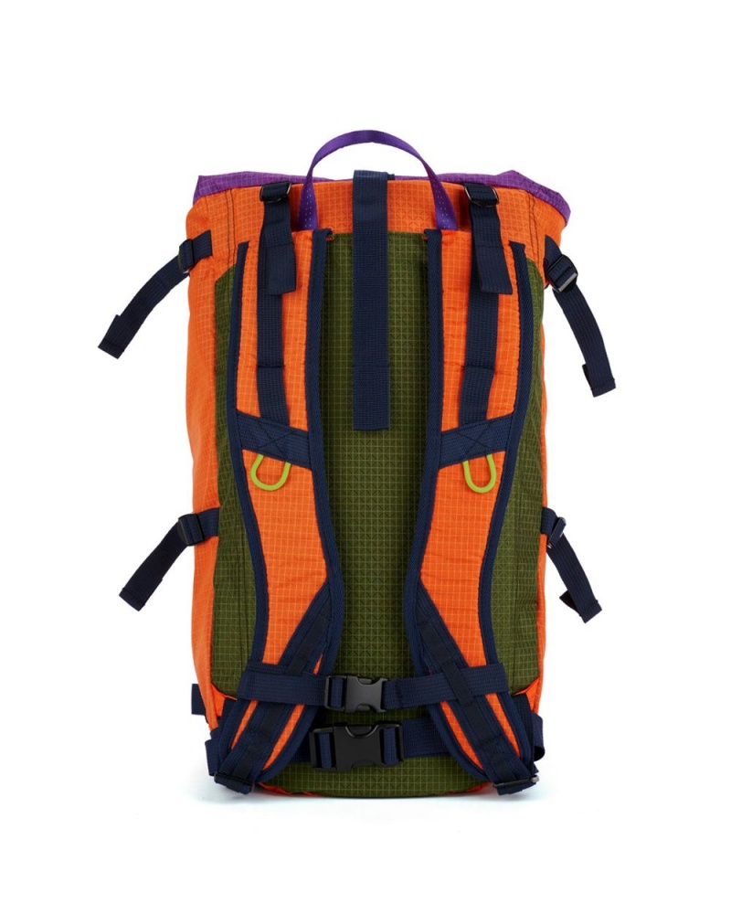 Orange Brain Dead Equipment Climbing Backpack Bag | AU 4268501-LH