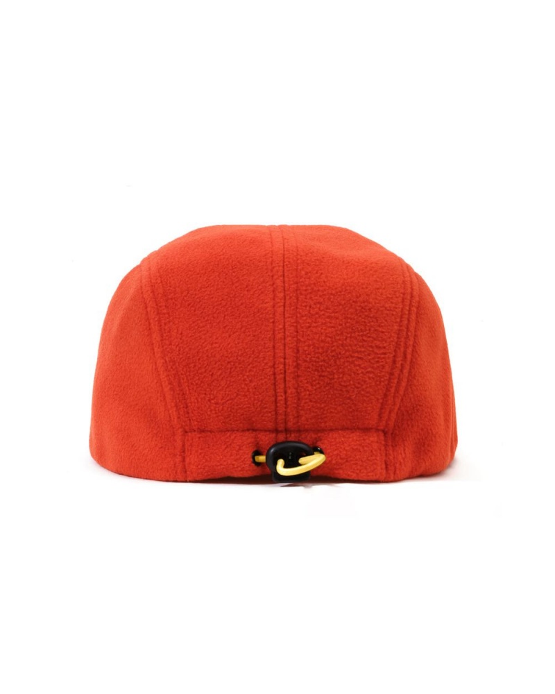 Orange Brain Dead Shroomin Polar Fleece Camp Hat | AU 4210783-KY