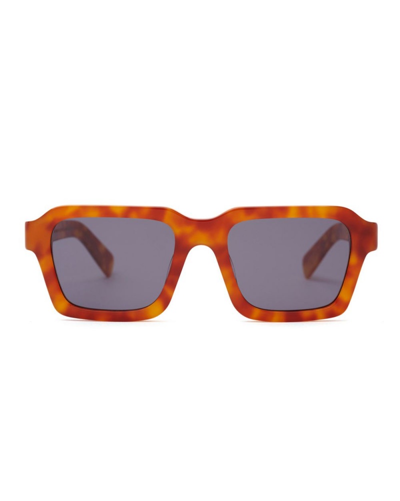 Orange Brain Dead Staunton Post Modern Primitive Eye Protection Sunglasses | AU 9670514-TW