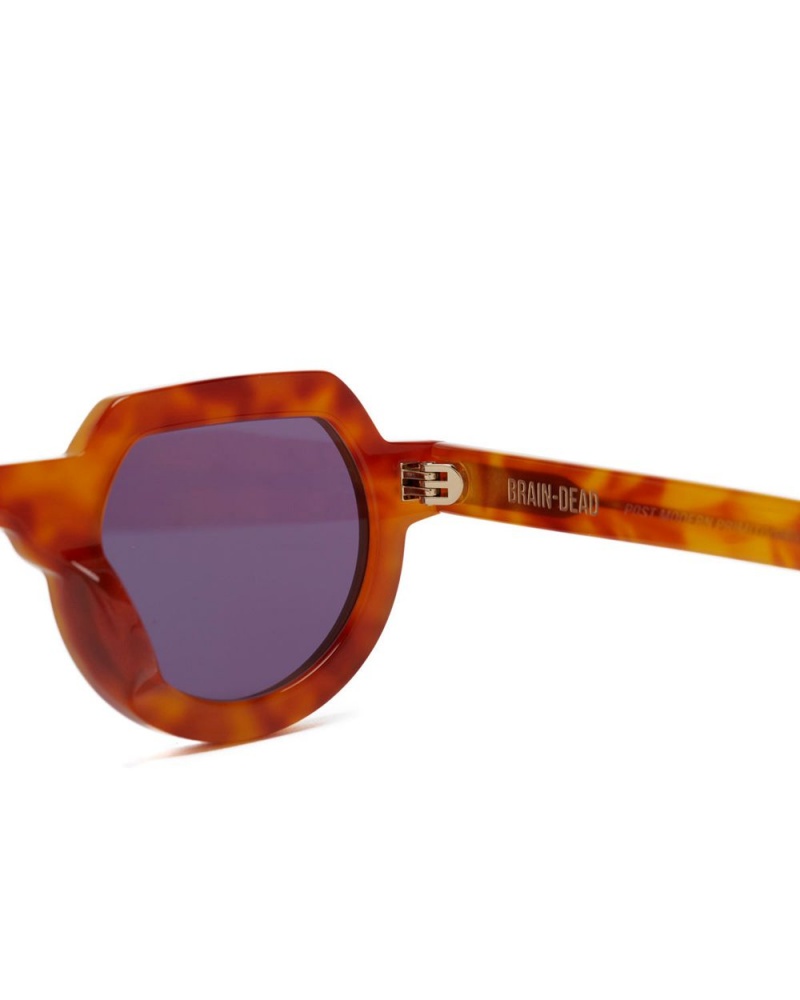 Orange Brain Dead Tani Post Modern Primitive Eye Protection Sunglasses | AU 8794652-WA