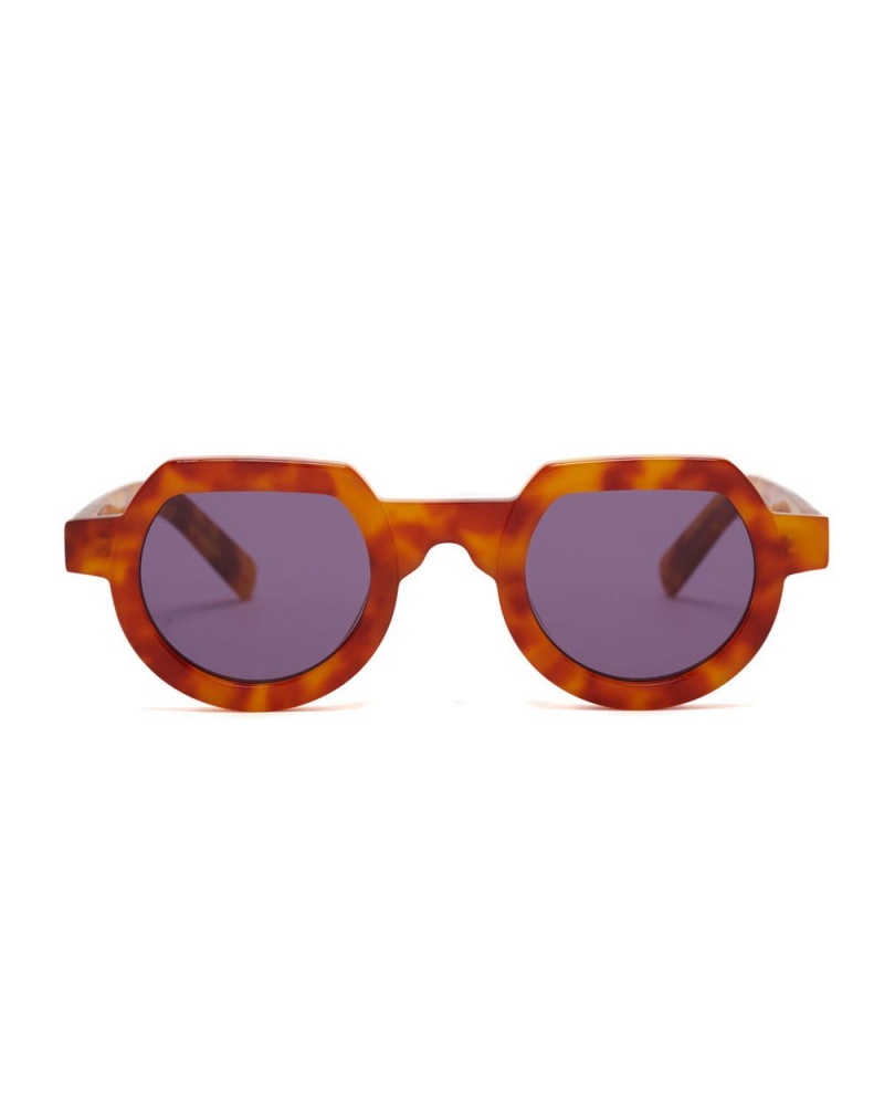 Orange Brain Dead Tani Post Modern Primitive Eye Protection Sunglasses | AU 8794652-WA