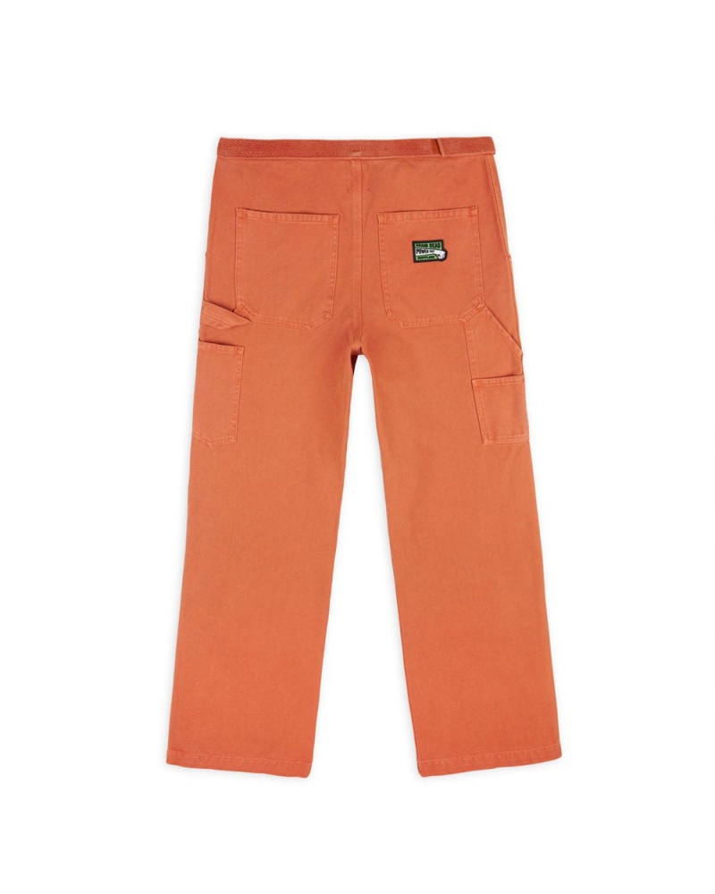 Orange Brain Dead Washed Hard/Softwear Carpenter Pant | AU 6759018-ZF