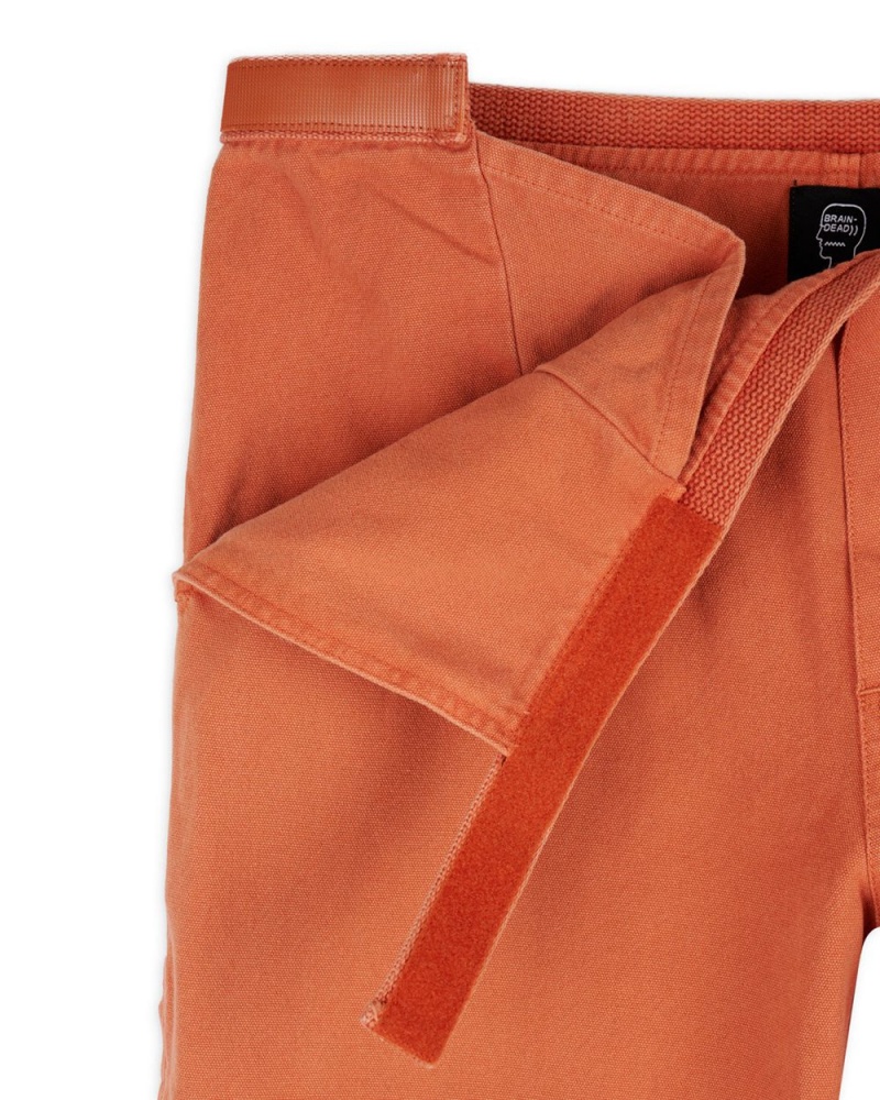 Orange Brain Dead Washed Hard/Softwear Carpenter Pant | AU 6759018-ZF