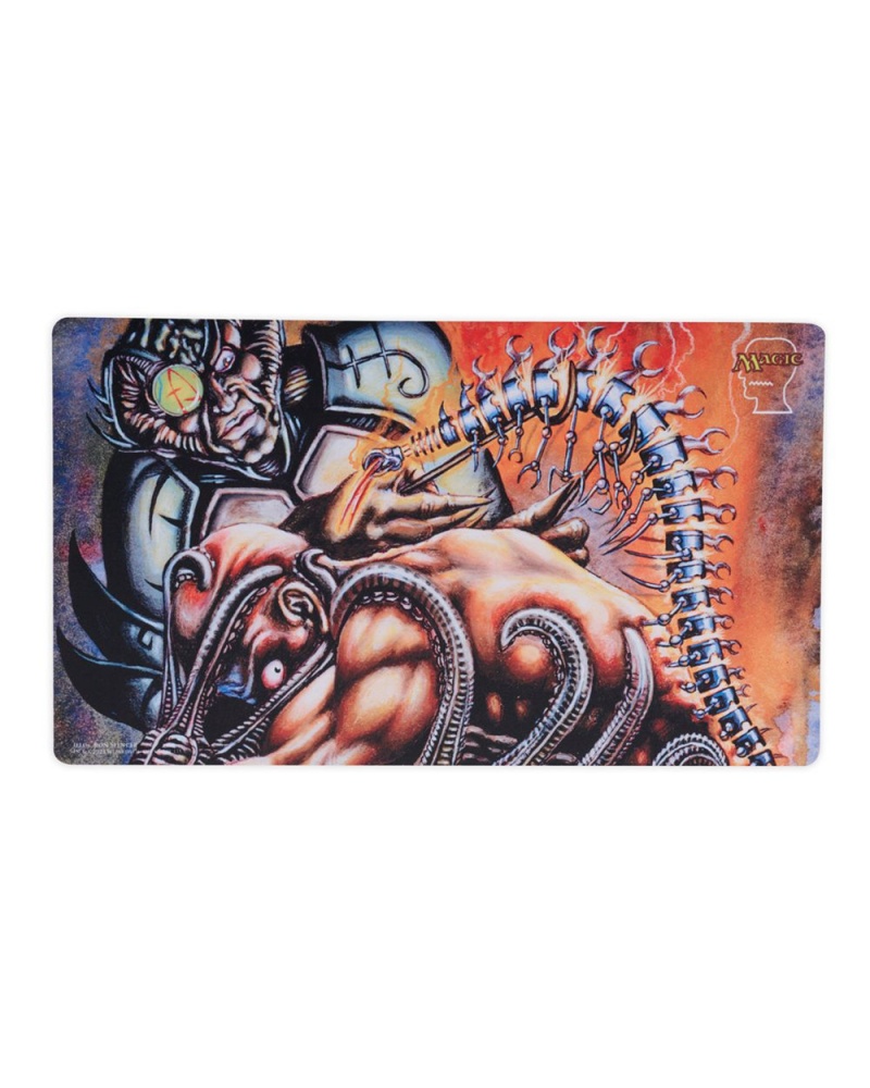 Orange Brain Dead X Magic: The Gathering Spinal Graft Playmat Homeware | AU 2576908-XK