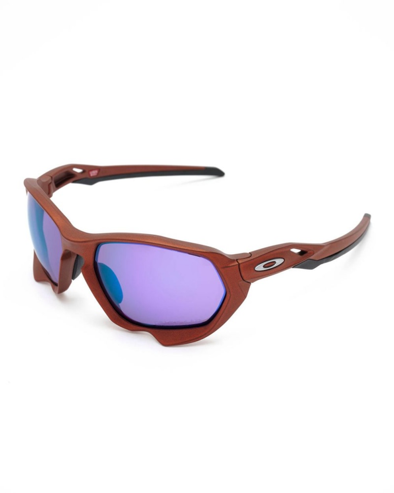 Orange Brain Dead X Oakley Plazma Sunglasses | AU 9062781-UA