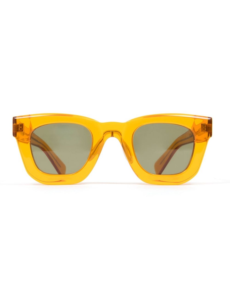 Orange Green Brain Dead Elia Post Modern Primitive Eye Protection Sunglasses | AU 0153749-RP