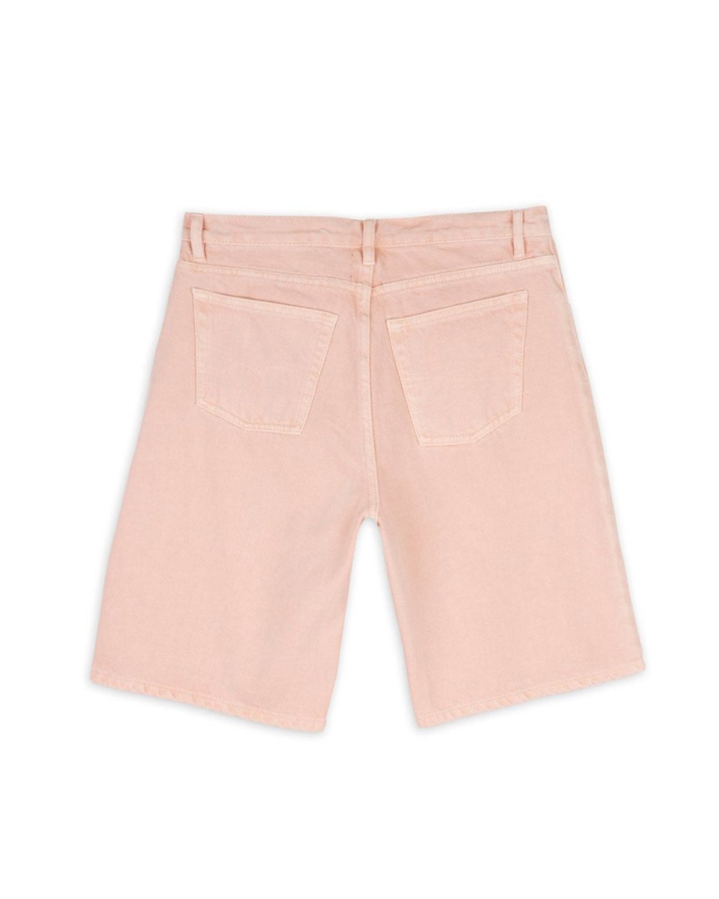 Pink Brain Dead Denim Whale Shorts | AU 4605829-GS