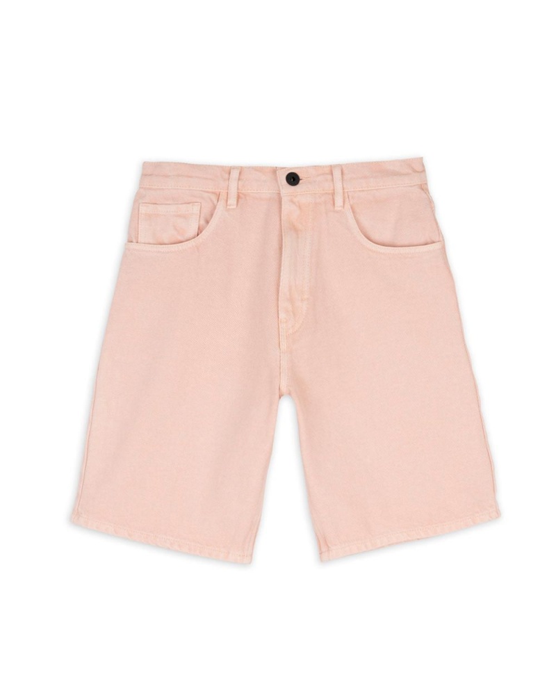 Pink Brain Dead Denim Whale Shorts | AU 4605829-GS