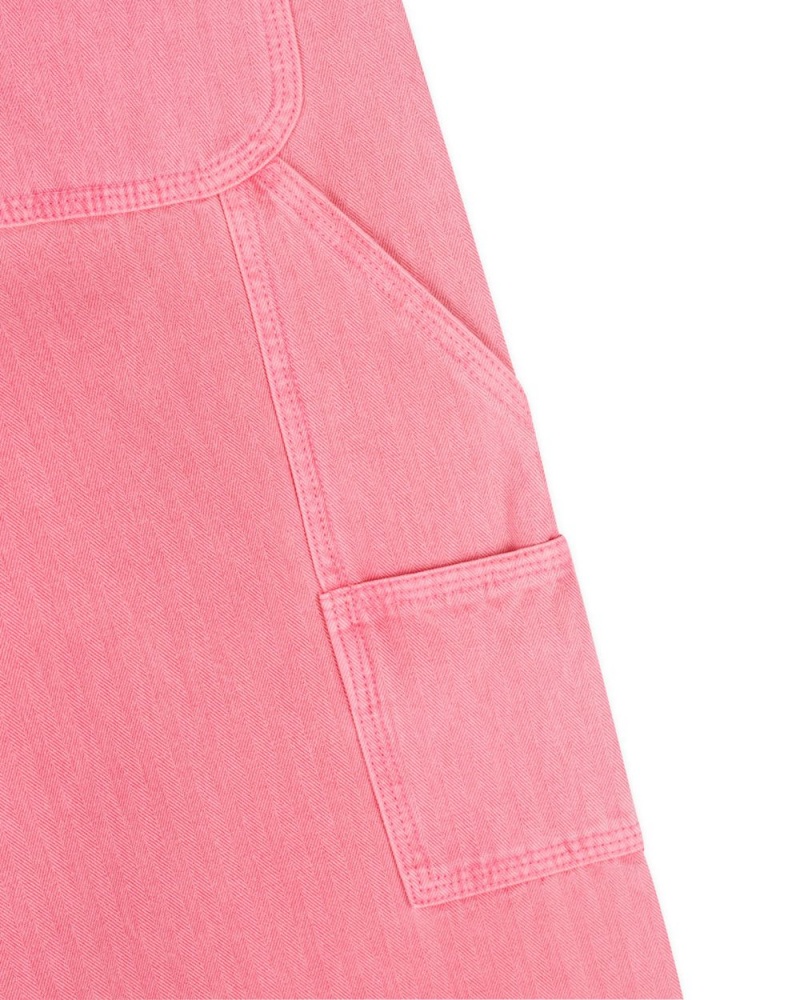 Pink Brain Dead Herringbone Utility Pant | AU 7519026-DB