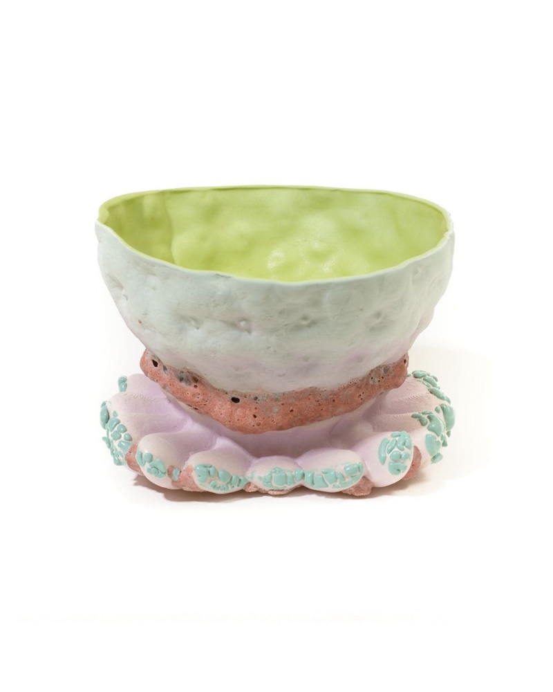 Pink Brain Dead Joey Watson Hydroplane Ceramic Bowl Homeware | AU 7549610-BR