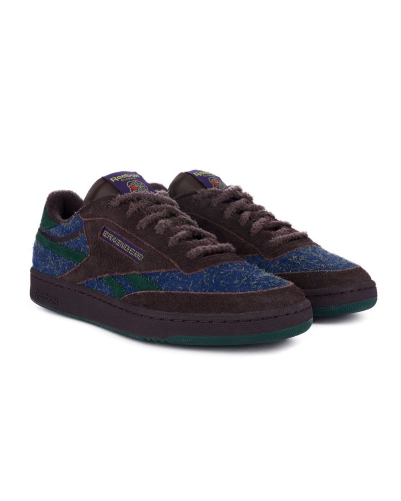 Purple Blue Brain Dead Reebok Club C Revenge Shoes | AU 1450267-TC