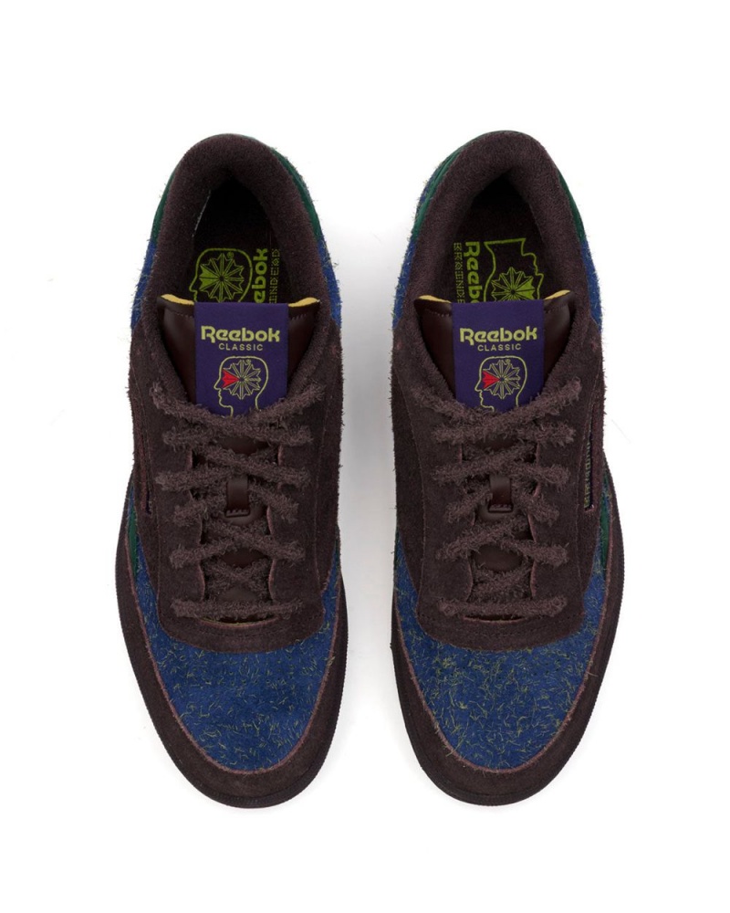 Purple Blue Brain Dead Reebok Club C Revenge Shoes | AU 1450267-TC