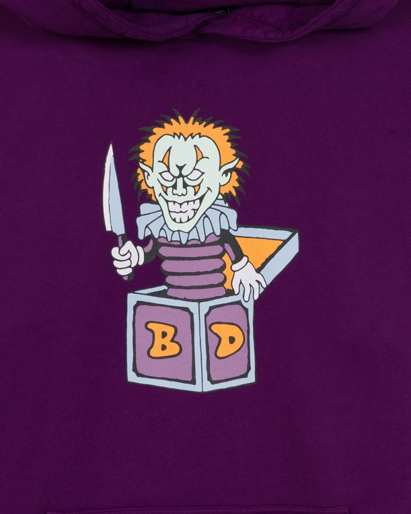 Purple Brain Dead Clownin' Hoodie | AU 7601259-EX