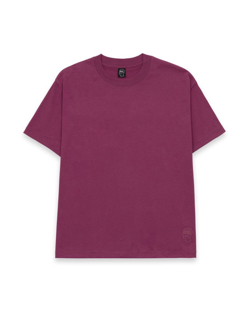 Purple Brain Dead Easy T-Shirt | AU 0619573-OW