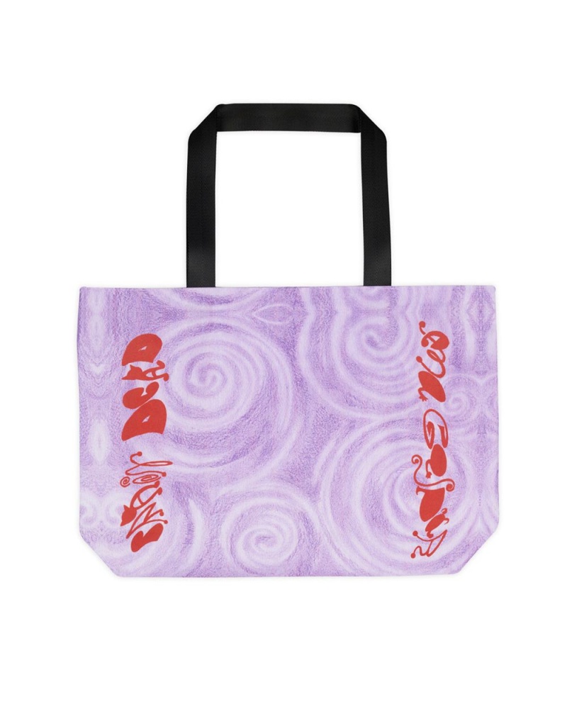 Purple Brain Dead Gaspar Magician Tote Bag | AU 1529043-ZG