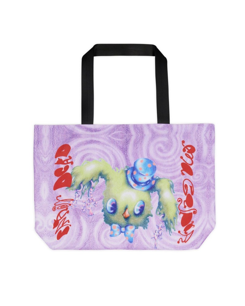 Purple Brain Dead Gaspar Magician Tote Bag | AU 1529043-ZG