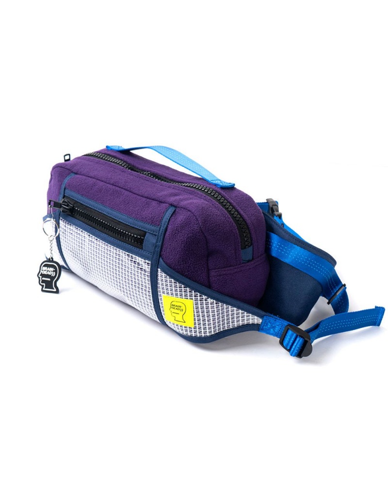 Purple Brain Dead Rush Hour Fanny Pack Bag | AU 3910287-VA