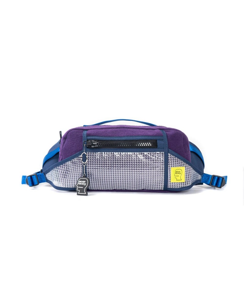 Purple Brain Dead Rush Hour Fanny Pack Bag | AU 3910287-VA