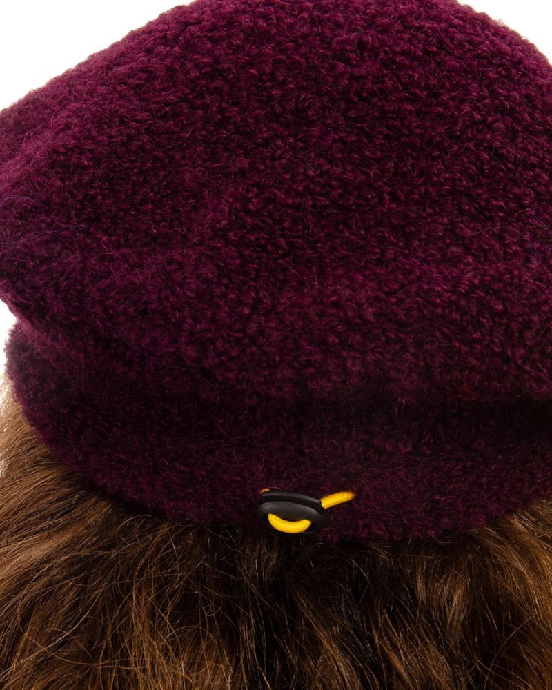 Purple Brain Dead Scratch Beret Hat | AU 7901853-QK