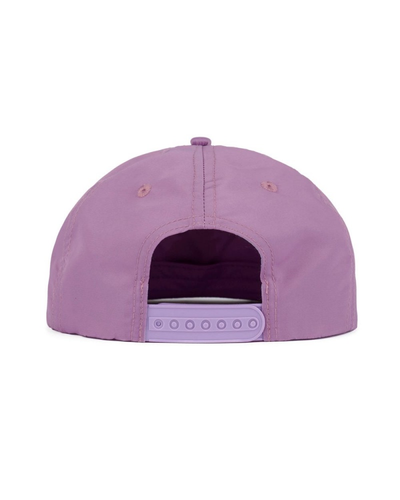 Purple Brain Dead Scripture 5 Panel Hat | AU 8630572-VK