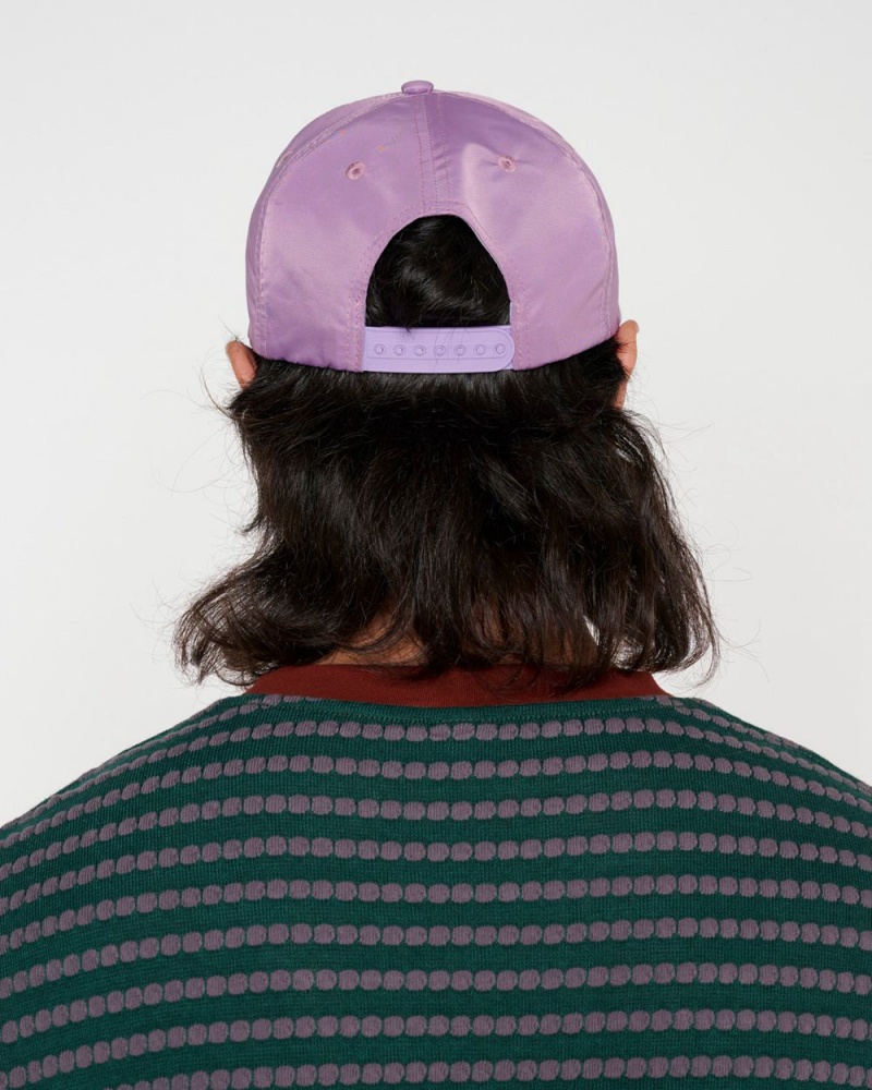 Purple Brain Dead Scripture 5 Panel Hat | AU 8630572-VK